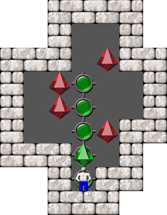 Sokoban Li Jin You Collection level 196